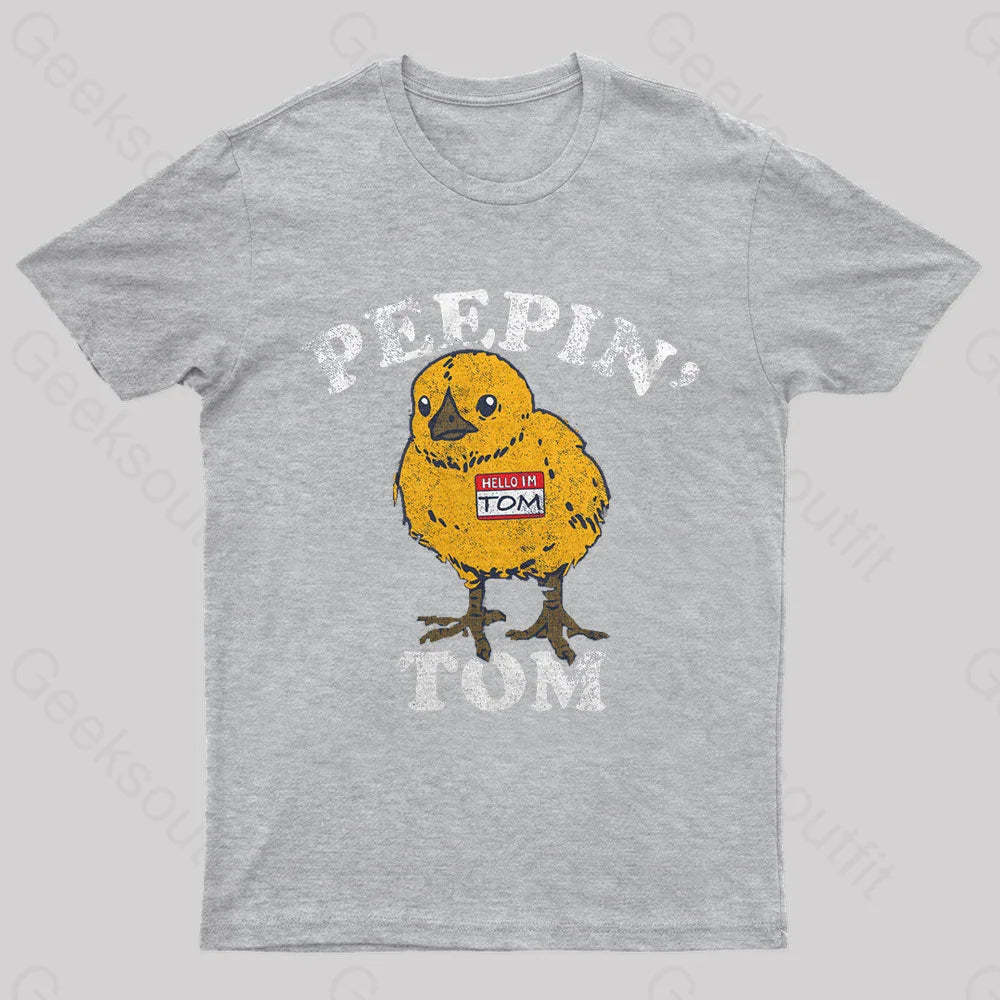 Peepin Tom Nerd T-Shirt Grey / S