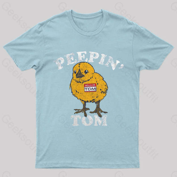 Peepin Tom Nerd T-Shirt Light Blue / S