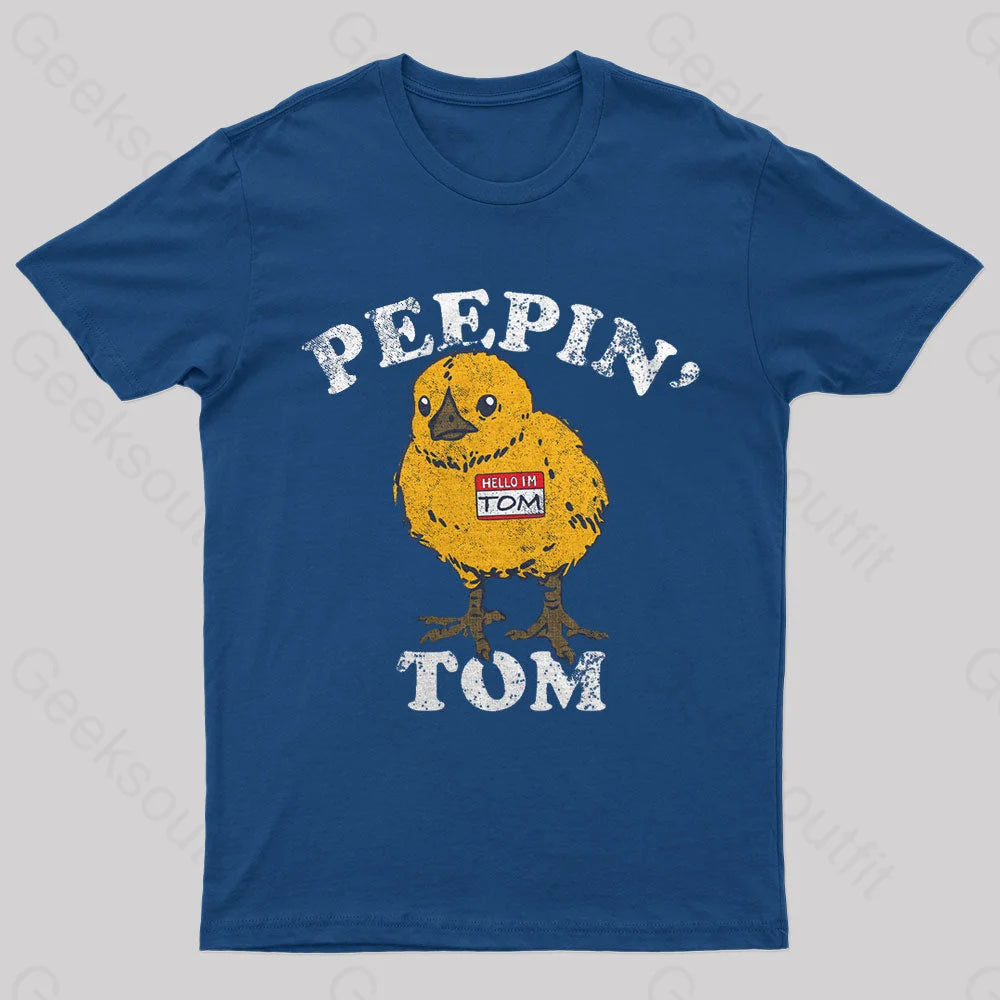 Peepin Tom Nerd T-Shirt Navy / S