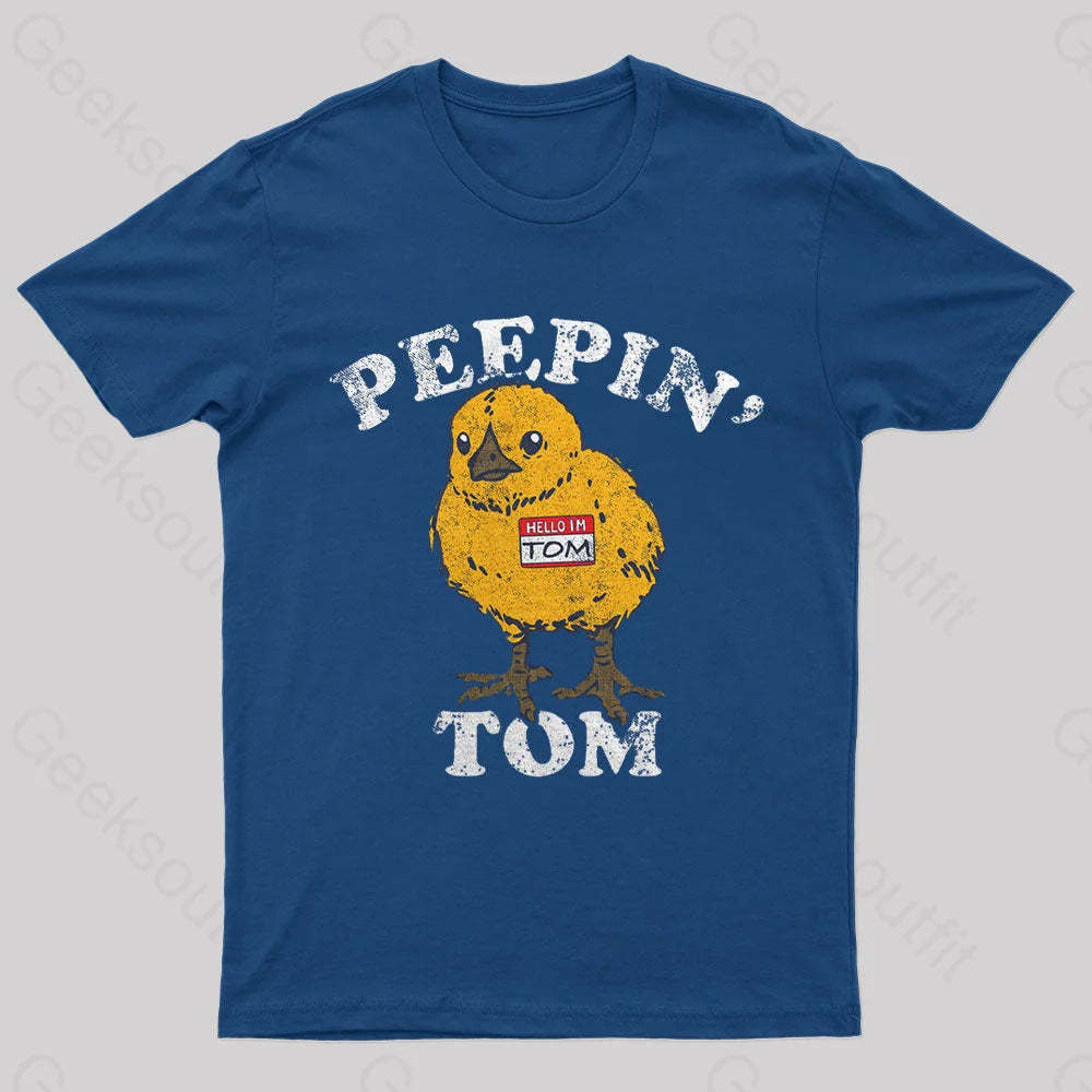 Peepin Tom Nerd T-Shirt Navy / S