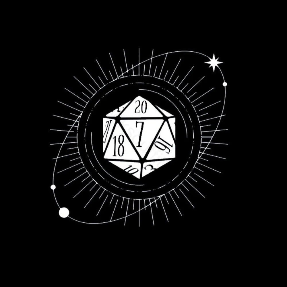 Pen And Paper Space Dice T-Shirt