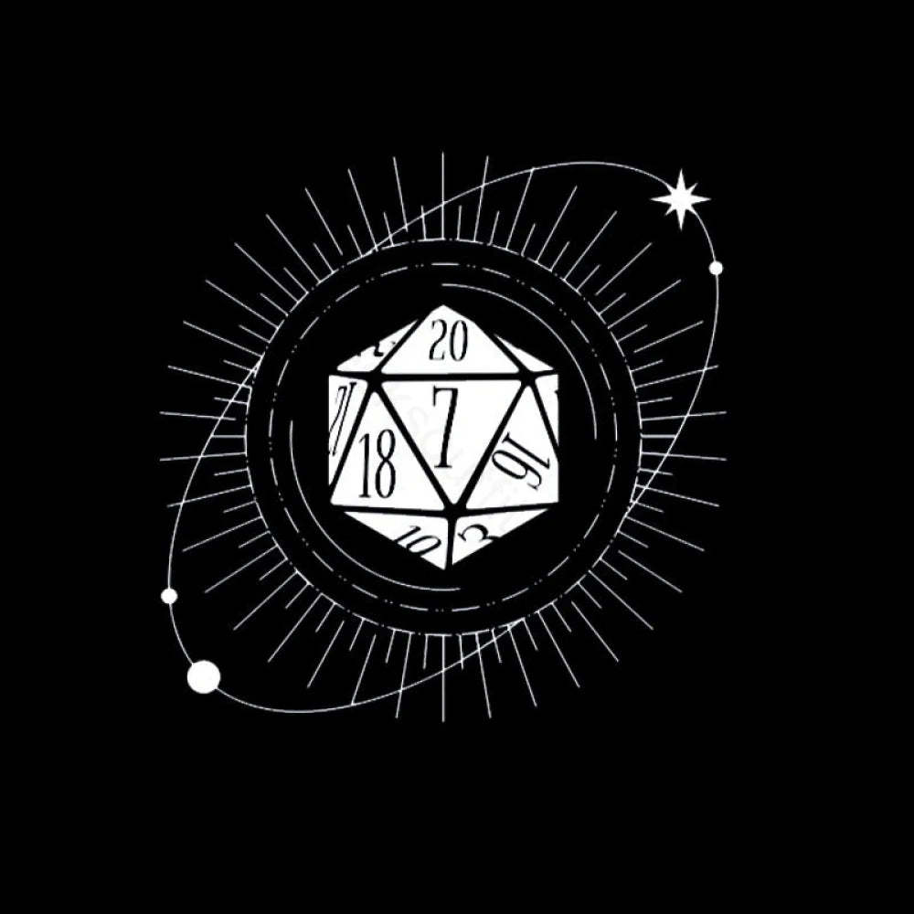 Pen And Paper Space Dice T-Shirt