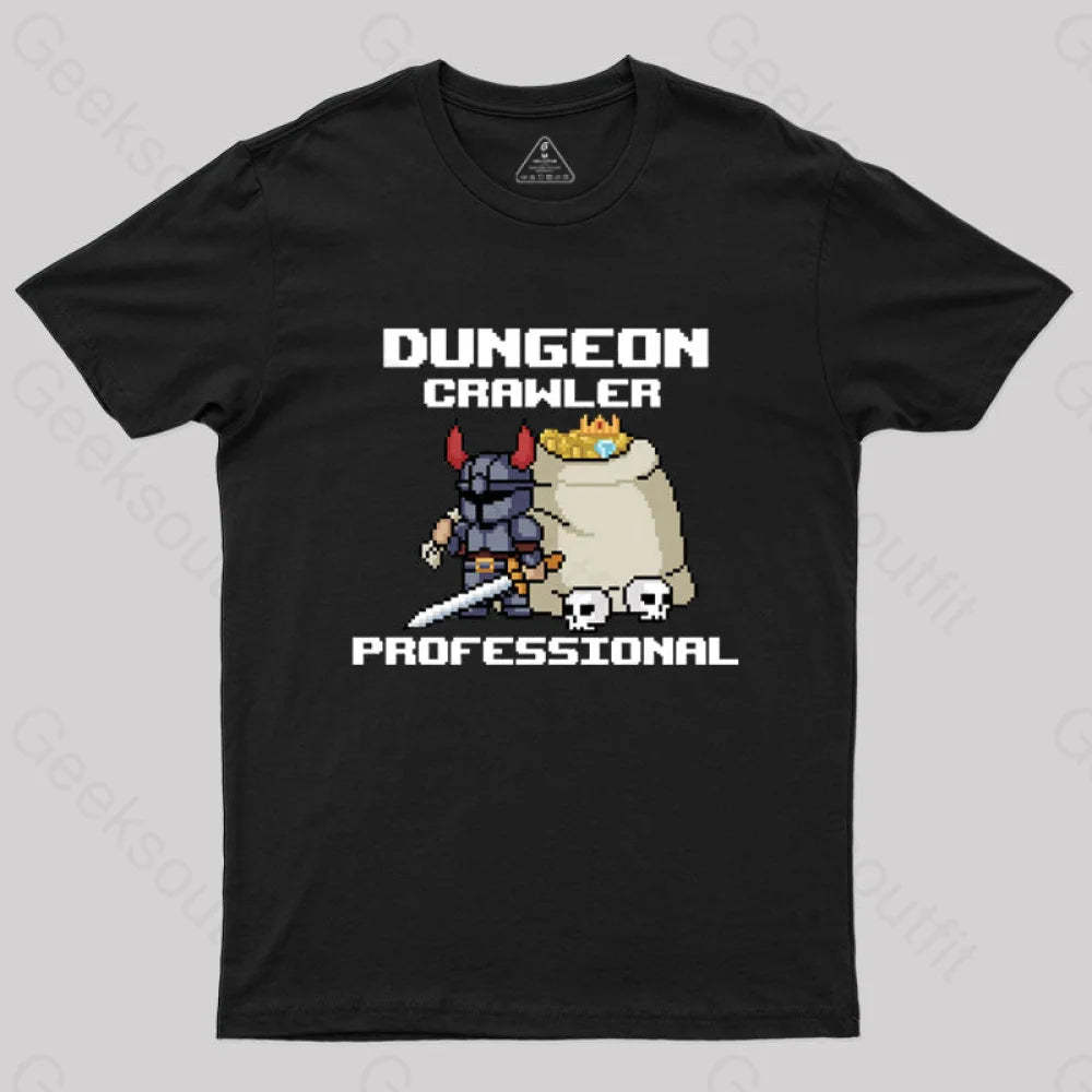 Perfect Dungeon Delver T-Shirt Black / S