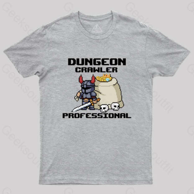 Perfect Dungeon Delver T-Shirt Grey / S