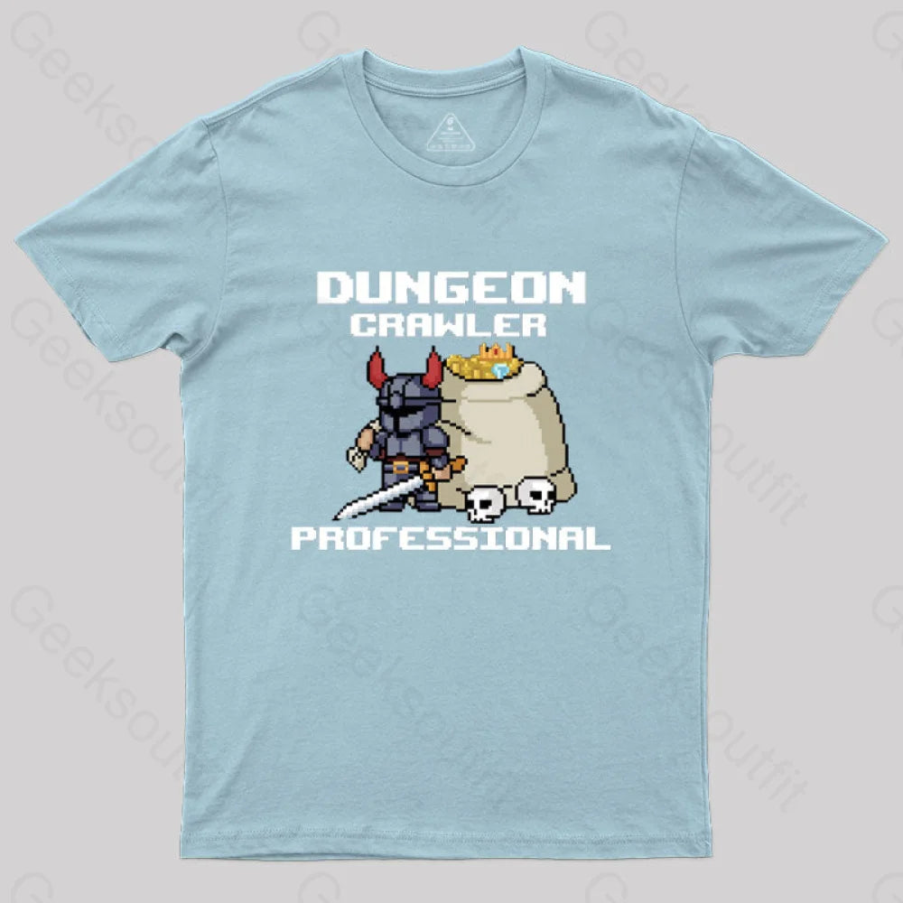Perfect Dungeon Delver T-Shirt Light Blue / S