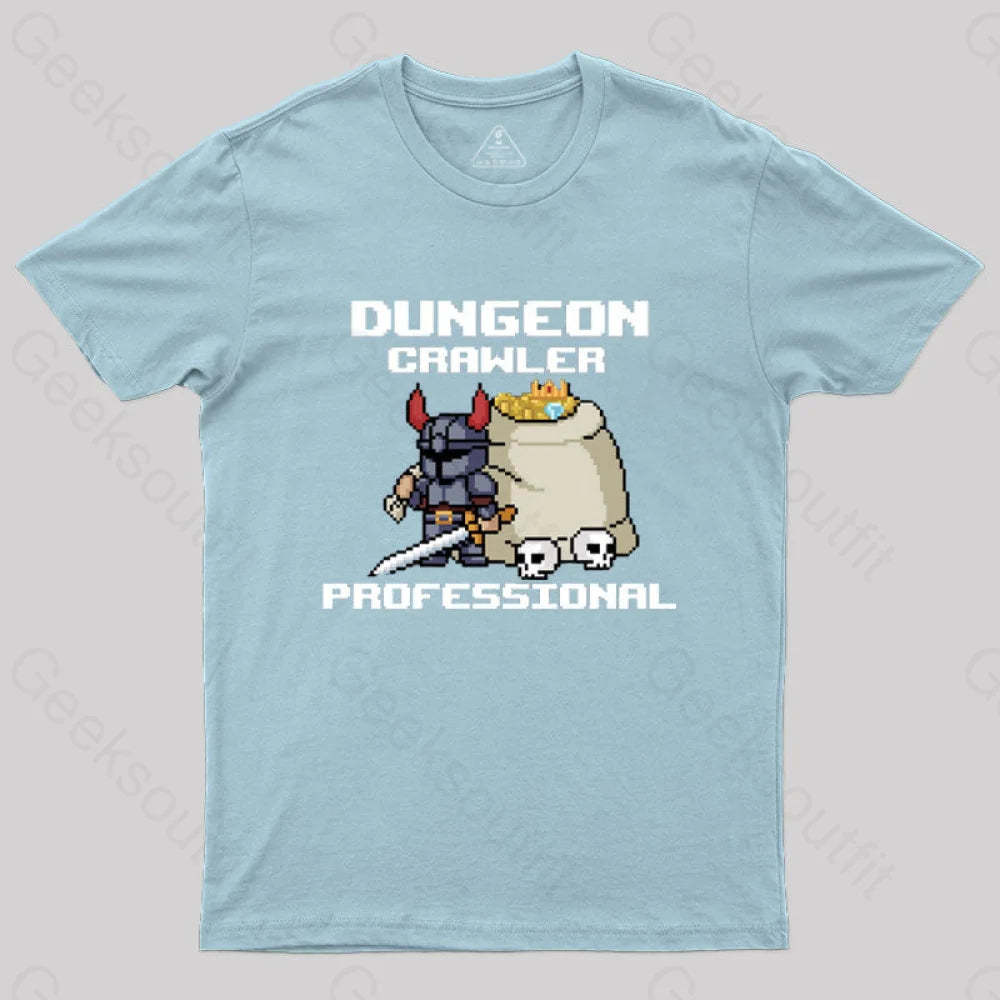Perfect Dungeon Delver T-Shirt Light Blue / S