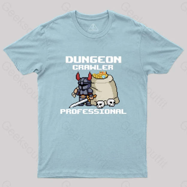 Perfect Dungeon Delver T-Shirt Light Blue / S