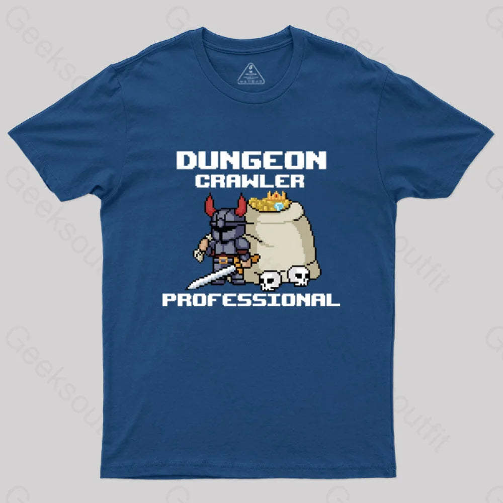 Perfect Dungeon Delver T-Shirt Navy / S