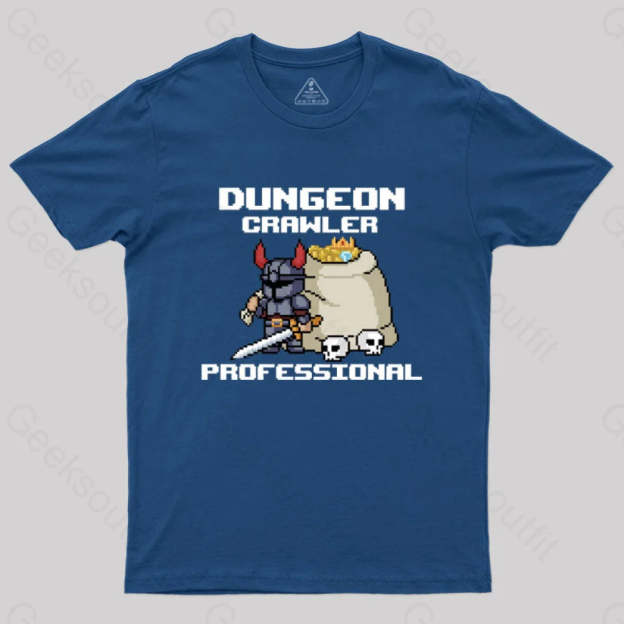 Perfect Dungeon Delver T-Shirt Navy / S