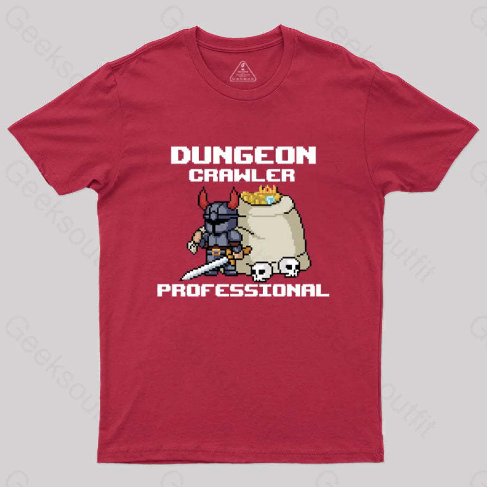 Perfect Dungeon Delver T-Shirt Red / S
