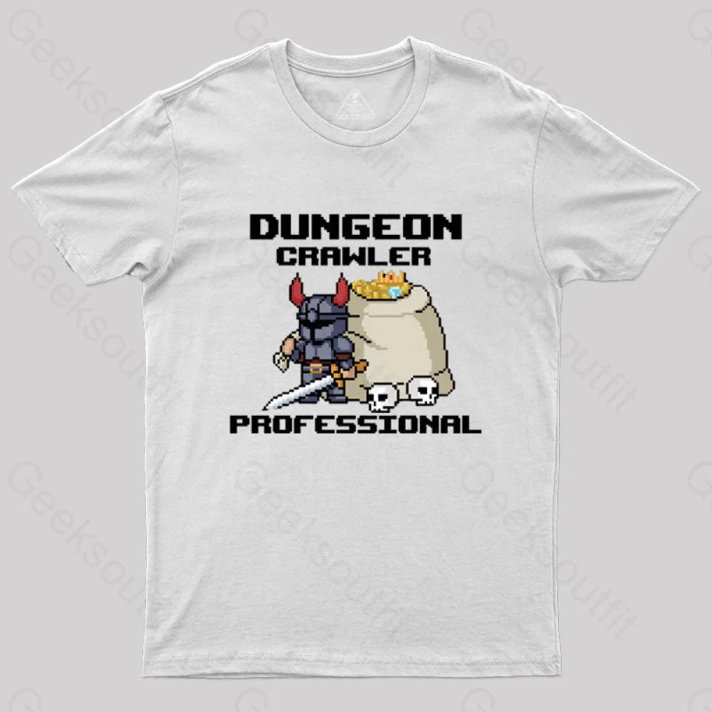 Perfect Dungeon Delver T-Shirt White / S