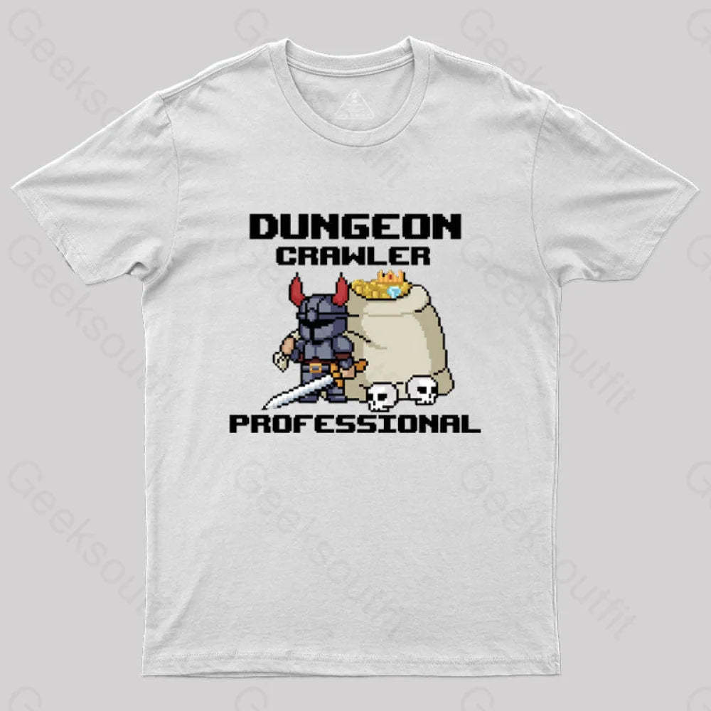 Perfect Dungeon Delver T-Shirt White / S