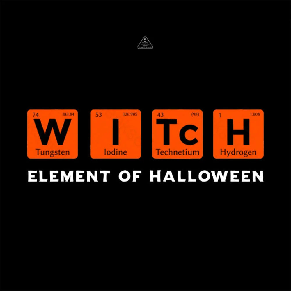 Periodic Table Witch Element Of Halloween T-Shirt