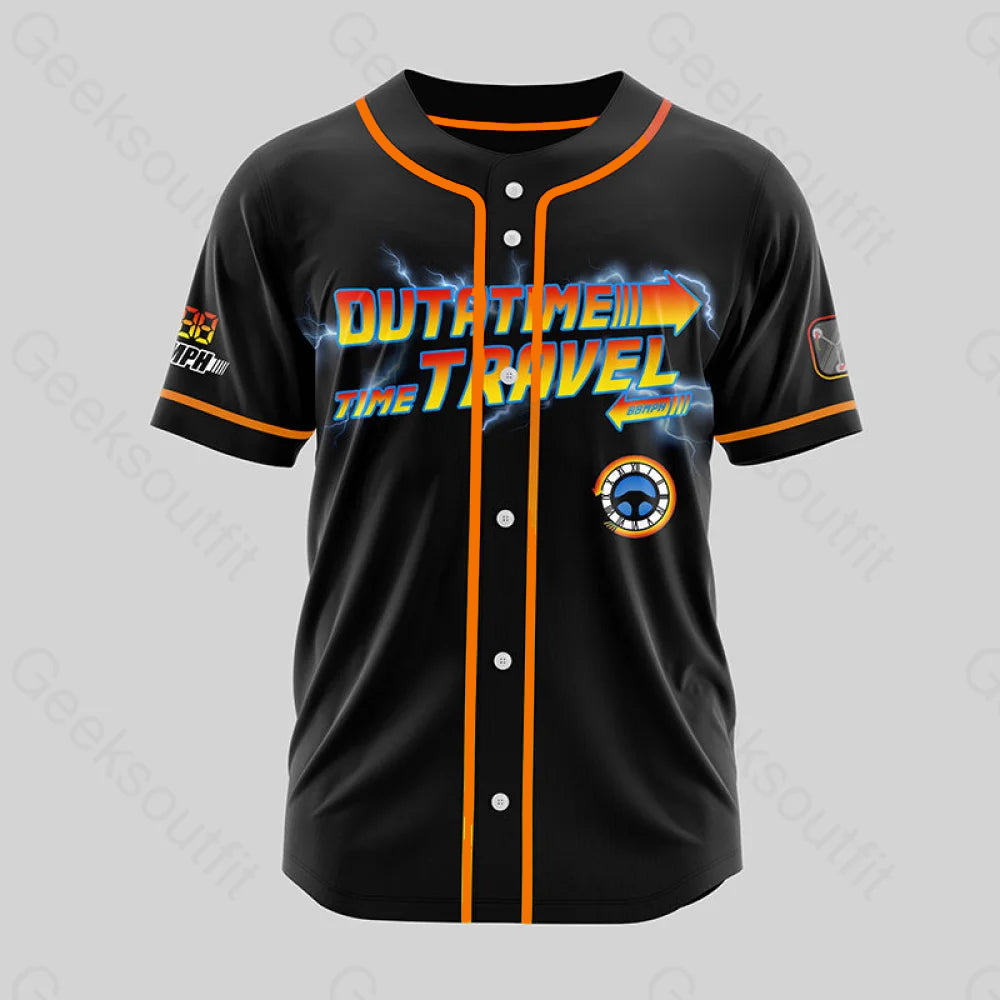 Personalized Back to the Future Baseball Jersey