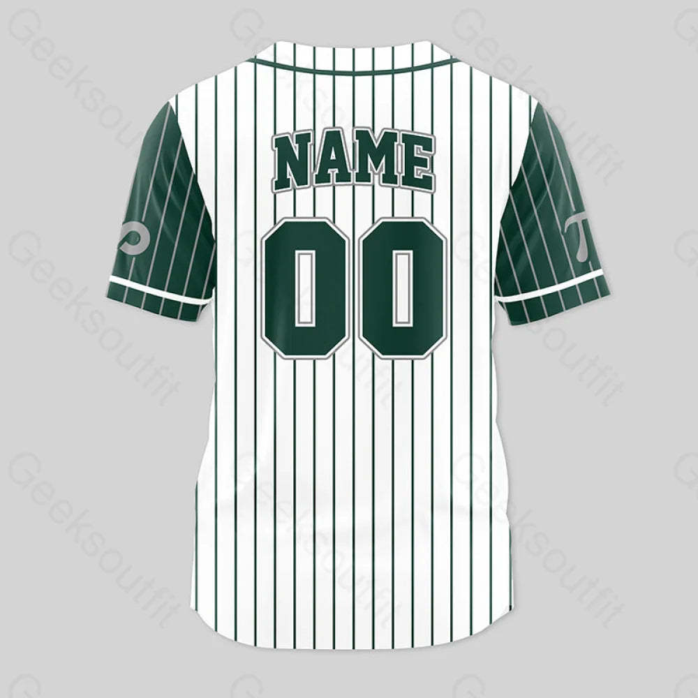 Personalized Math Side Baseball Jersey