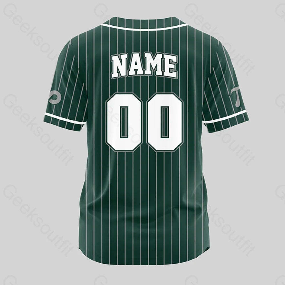 Personalized Math Side Baseball Jersey