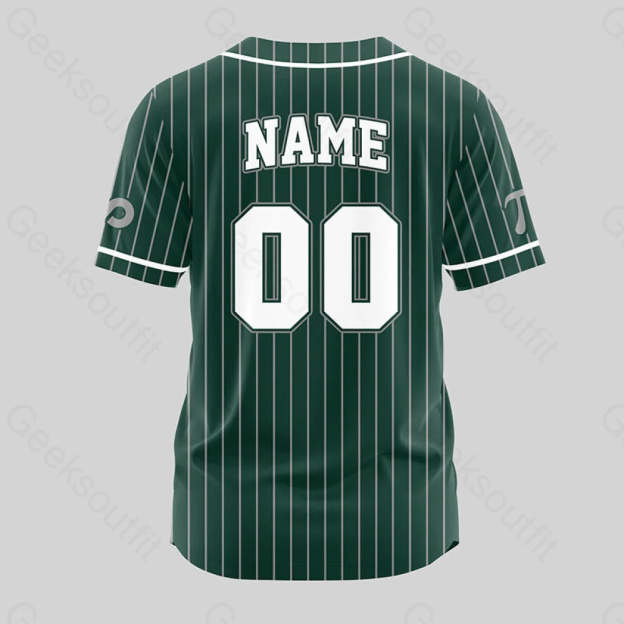 Personalized Math Side Baseball Jersey