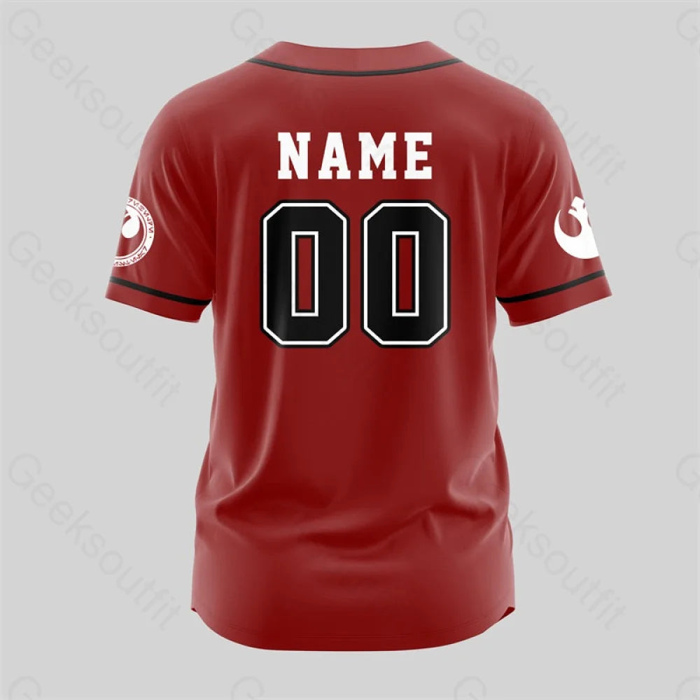 Personalized Rebel Alliance Baseball Jersey