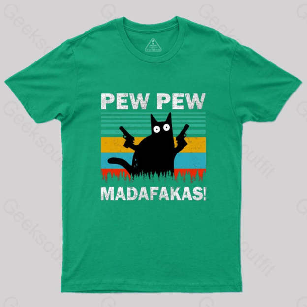 Pew Madafakas T-Shirt Green / S
