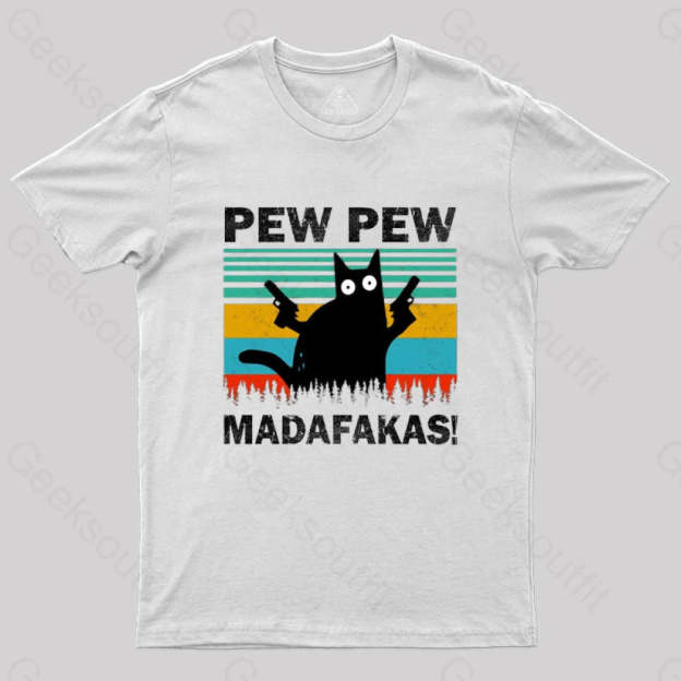 Pew Madafakas T-Shirt White / S