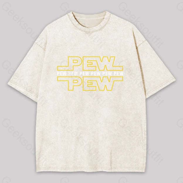 Pew Washed T-Shirt Apricot / S
