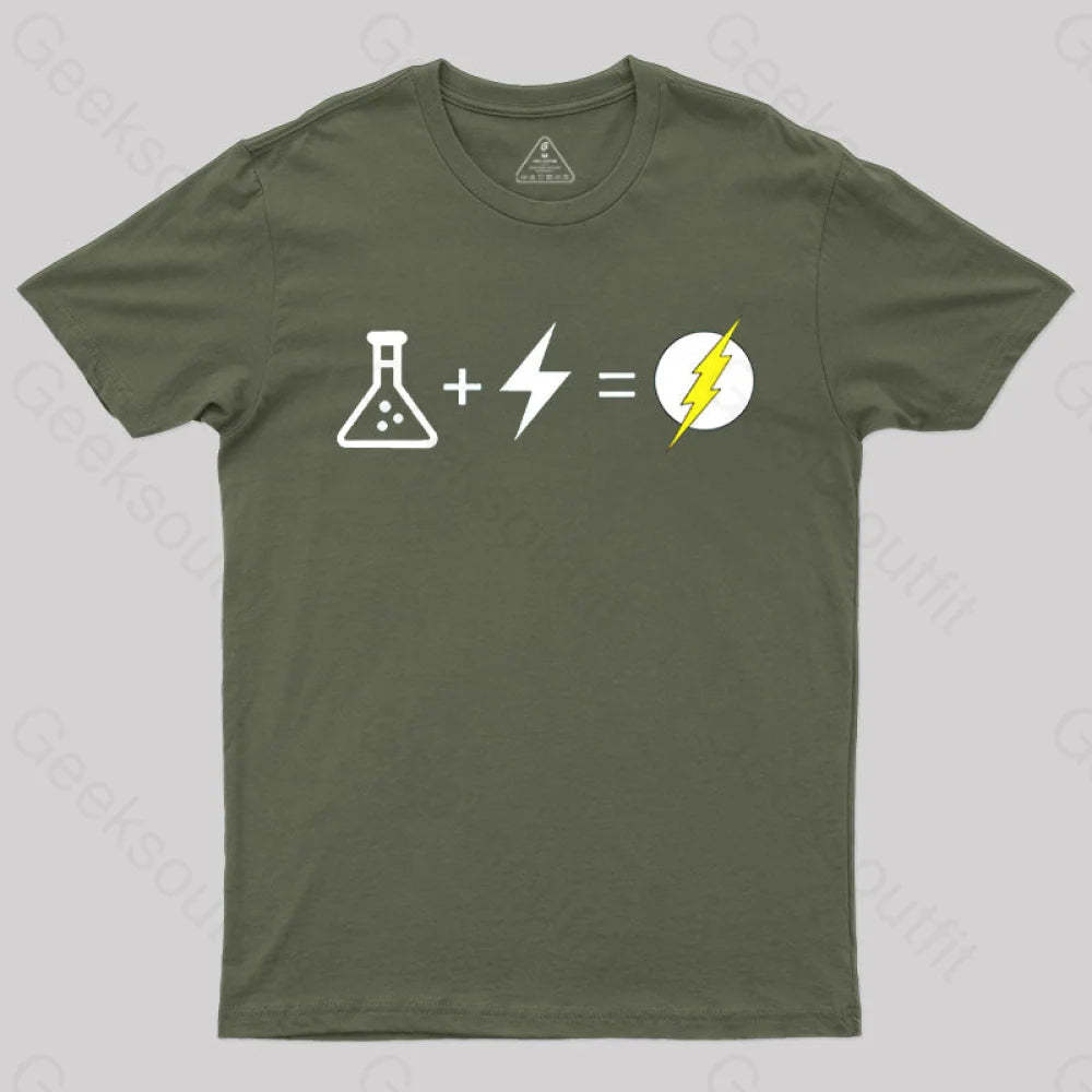 Physic T-Shirt Army Green / S