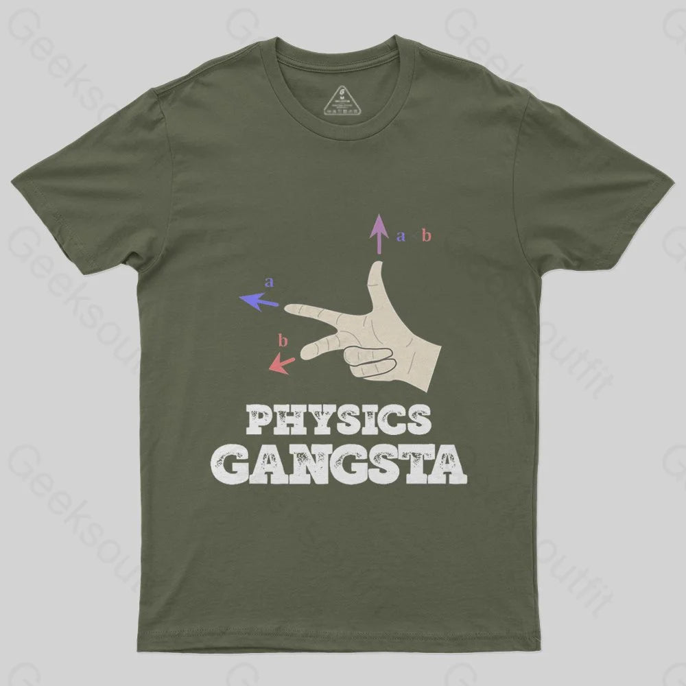 Physics Gangsta T-Shirt - Geeksoutfit