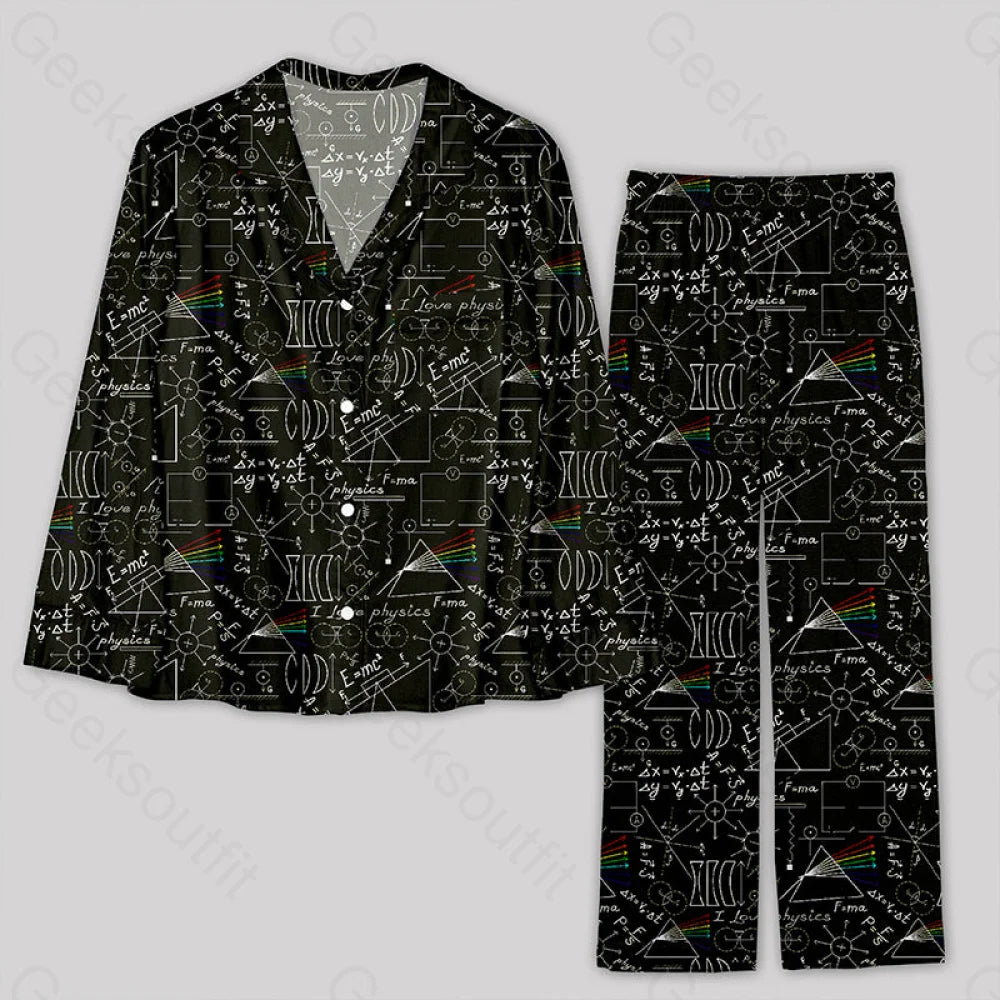 Physics Notebook Pajamas Set S / Geekpj0058 Yc