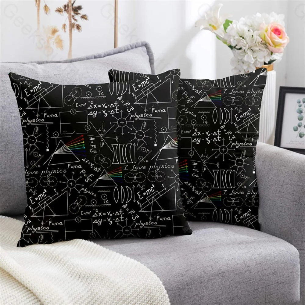 Physics Notebook Pillowcase 40*40Cm / Geekpc026