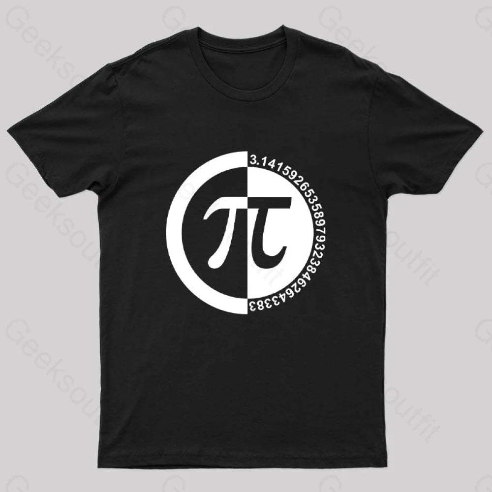 Pi Day Nerd T-Shirt Black / S