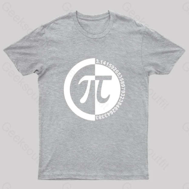 Pi Day Nerd T-Shirt Grey / S