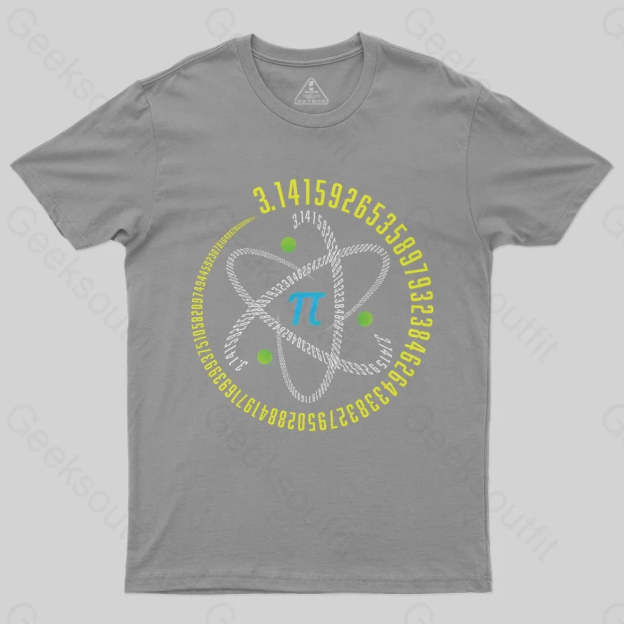 Pi Number Atom STEM T-Shirt - Geeksoutfit