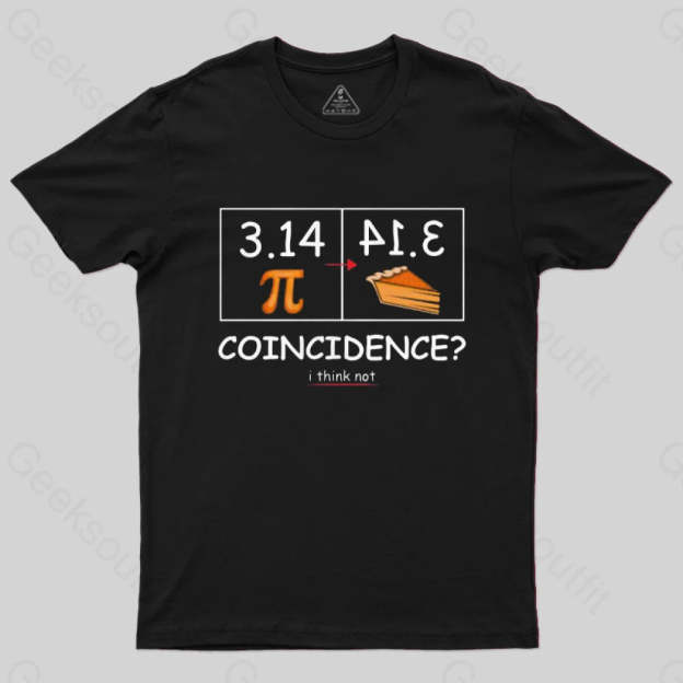 Pi Pie Math Professor T-Shirt Black / S