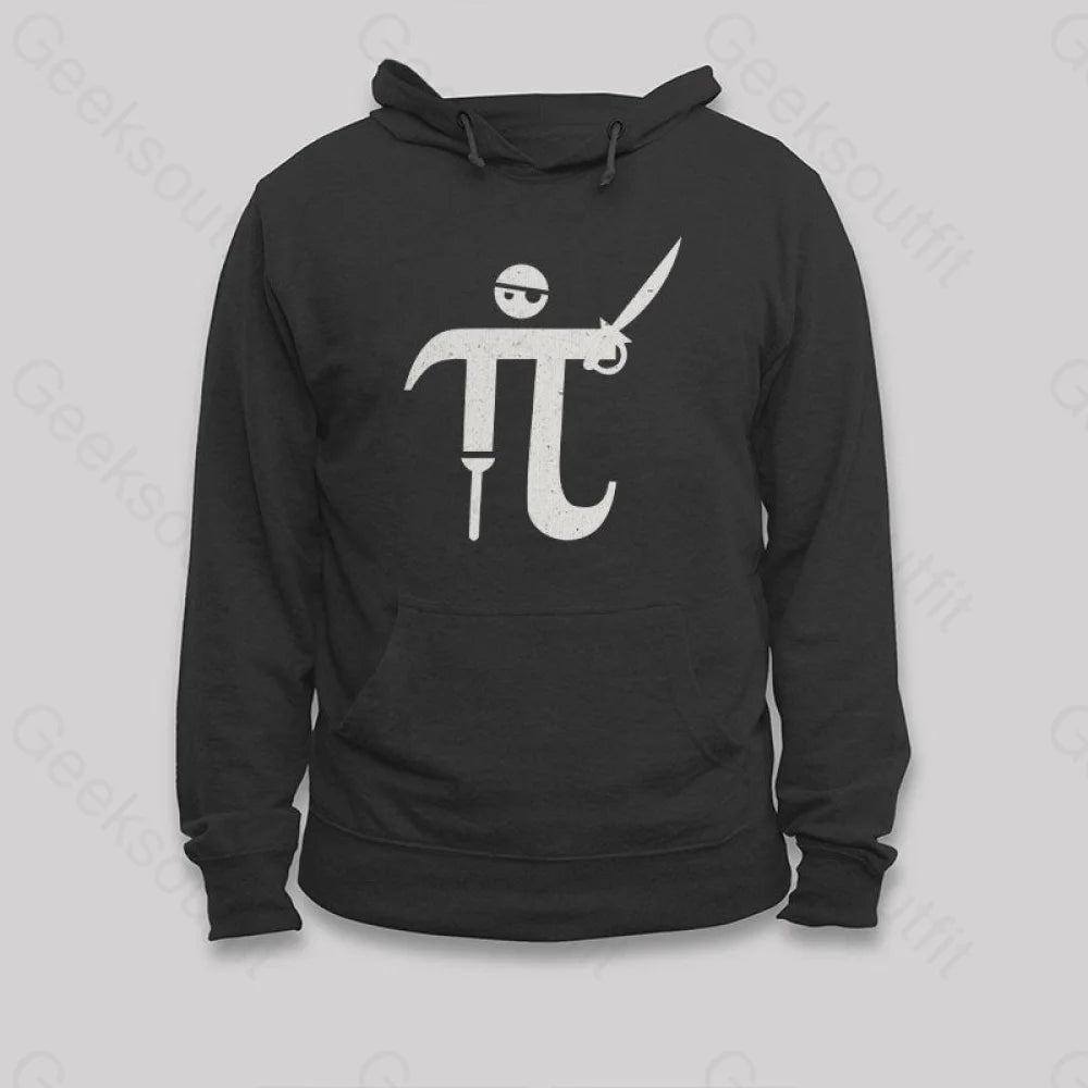 Pi-Rate Hoodie Black / S