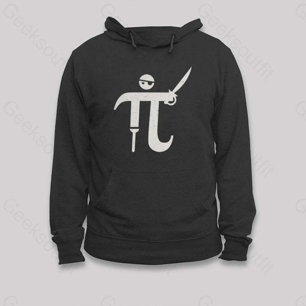 Pi-Rate Hoodie Black / S