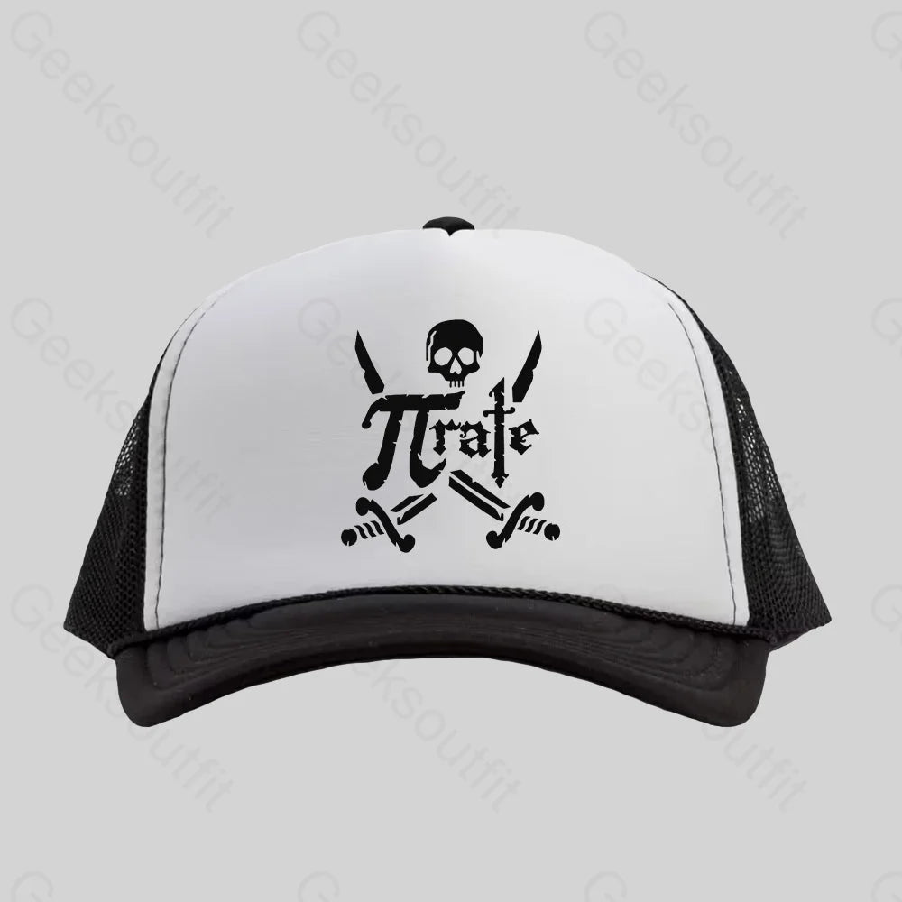 Pi-rate Trucker Hat - Geeksoutfit