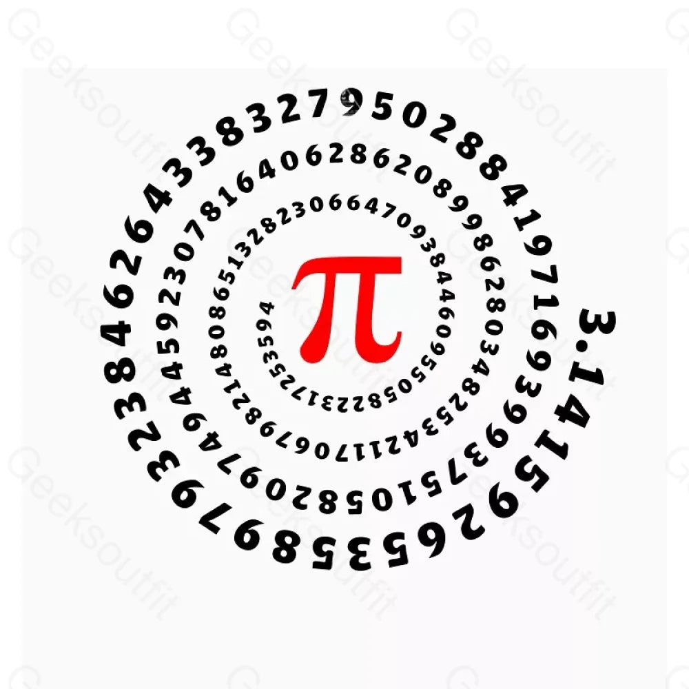 Pi Science Number Sequence Classic T-Shirt