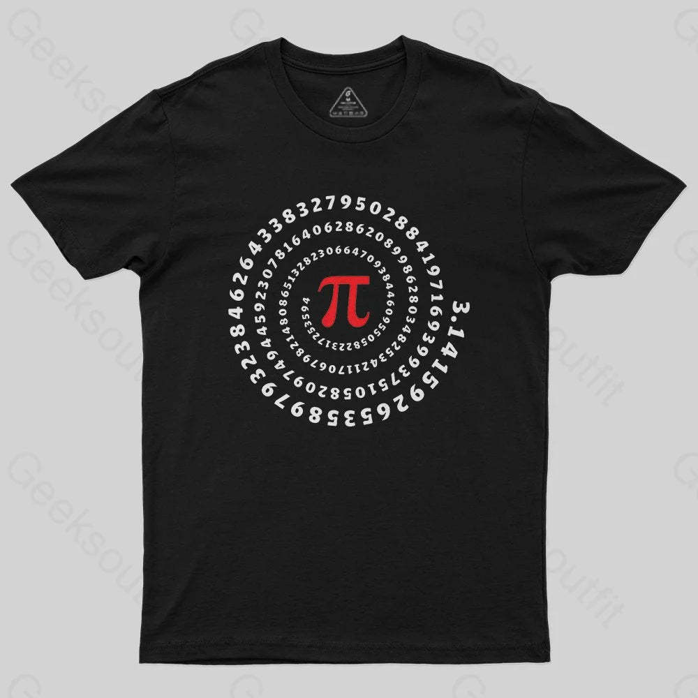 Pi Science Number Sequence Classic T-shirt - Geeksoutfit