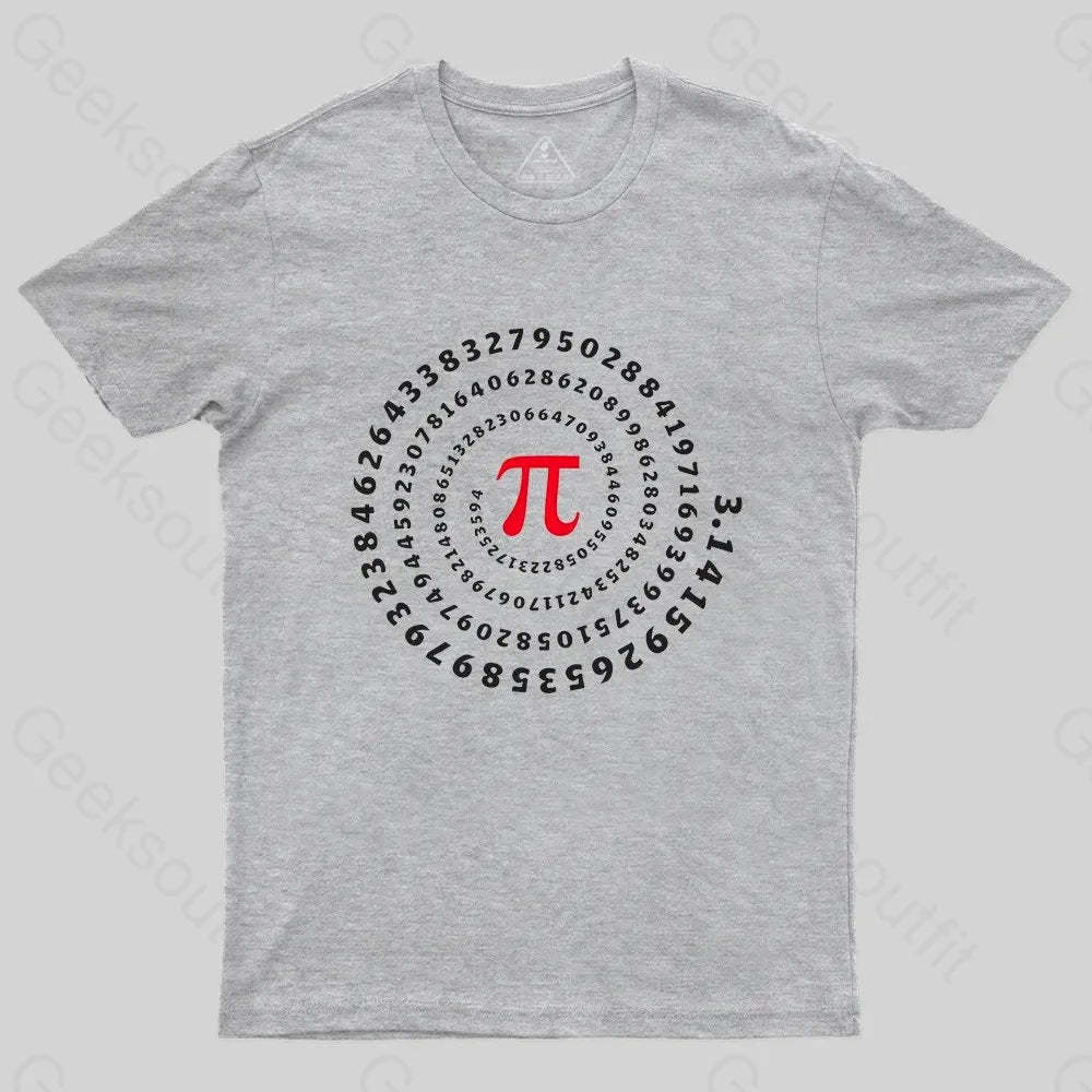 Pi Science Number Sequence Classic T-shirt - Geeksoutfit