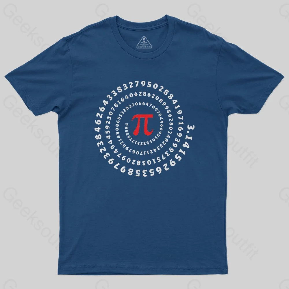 Pi Science Number Sequence Classic T-shirt - Geeksoutfit