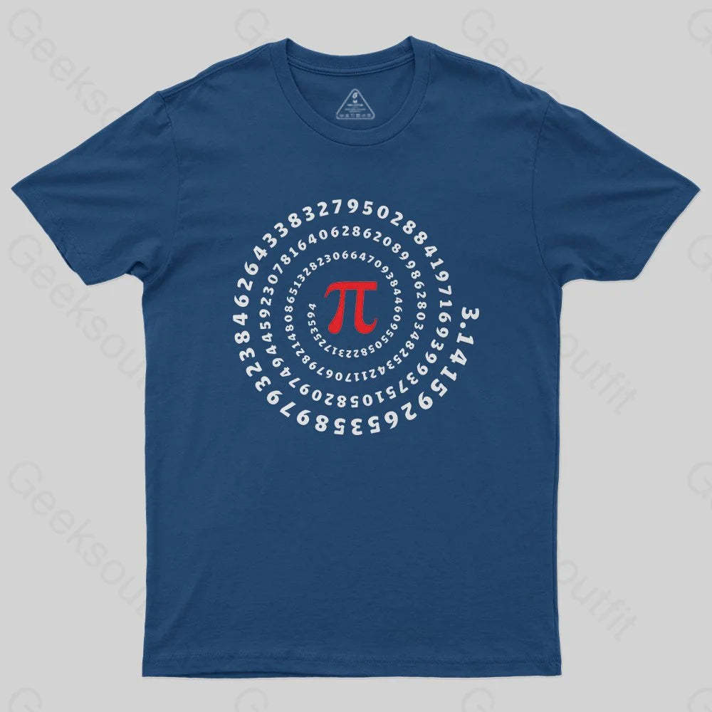 Pi Science Number Sequence Classic T-shirt - Geeksoutfit