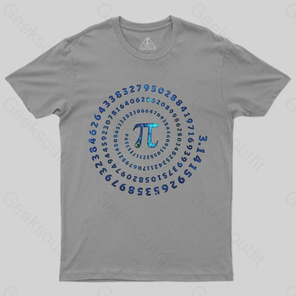 Pi Spiral T-Shirt - Geeksoutfit