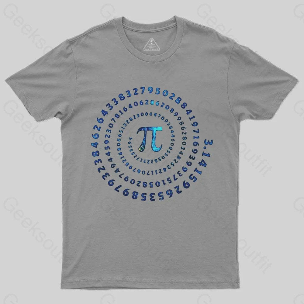 Pi Spiral T-Shirt - Geeksoutfit