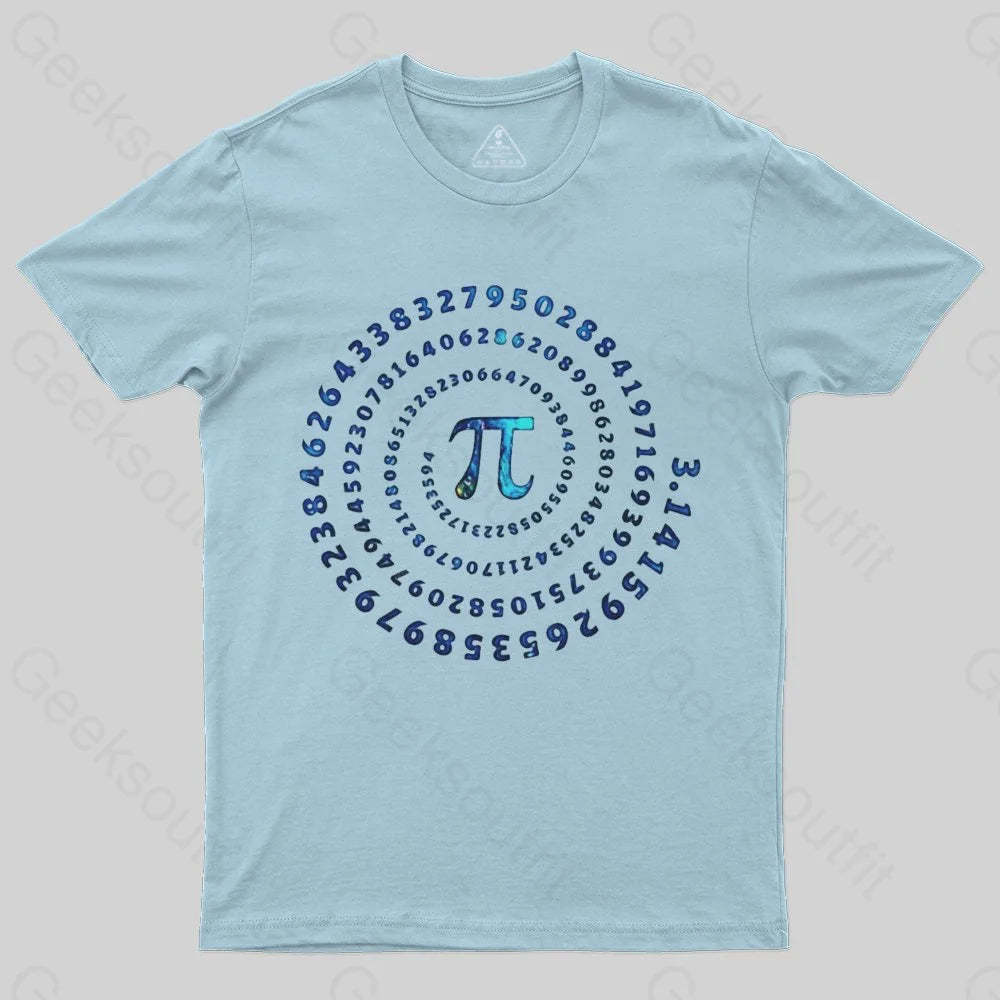 Pi Spiral T-Shirt - Geeksoutfit