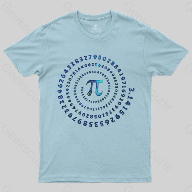 Pi Spiral T-Shirt - Geeksoutfit