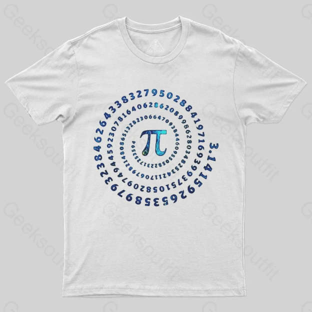 Pi Spiral T-Shirt - Geeksoutfit
