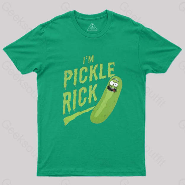 Pickle Rick T-Shirt Green / S