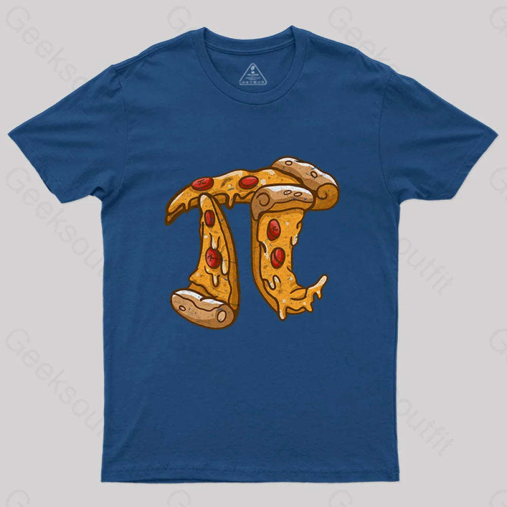 Pizza Pi T-Shirt Navy / S Yc
