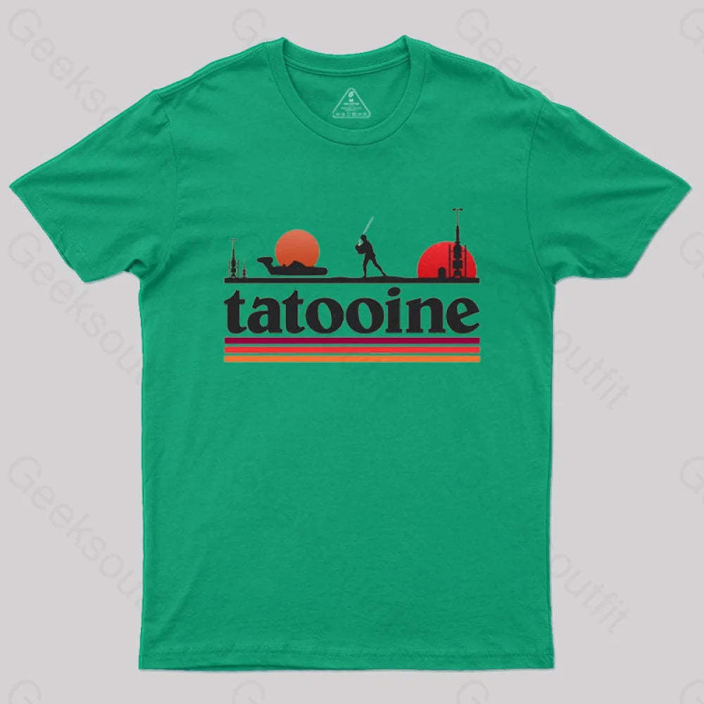 Planet Sky T-Shirt Green / S