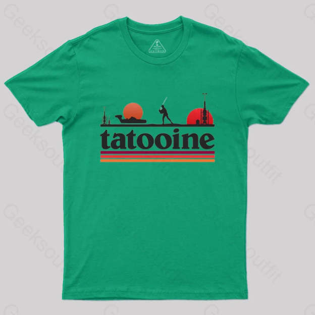 Planet Sky T-Shirt Green / S
